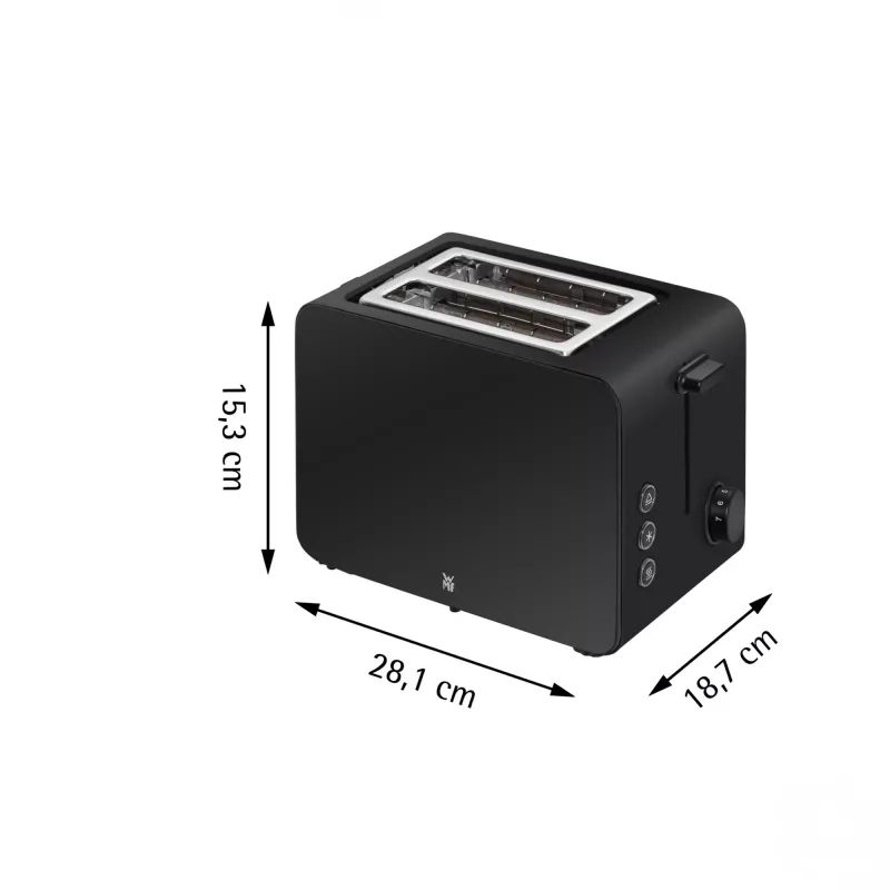 Skrudintuvas WMF Stelio 0414210071 2 riekėms 1050 W juodas
