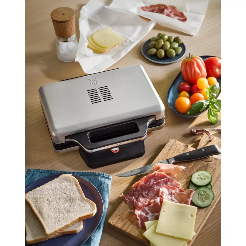 WMF 0415150011 sumuštinių keptuvas 800 W juoda, sidabrinė