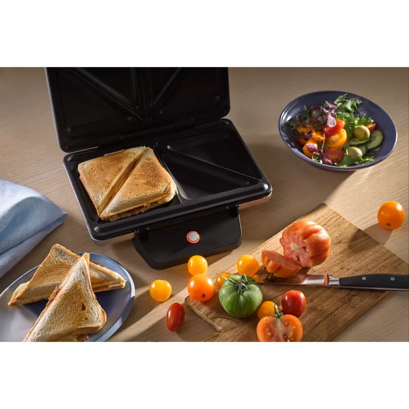 WMF 0415150011 sumuštinių keptuvas 800 W juoda, sidabrinė