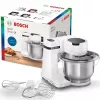Virtuvinis kombainas Bosch Serie 2 MUMS2EW00 — 700 W variklis, 3,8 l nerūdijančio plieno dubuo, baltas