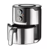 Unold 58655 gruzdintuvė Double 5 L 1400 W karšto oro gruzdintuvė Juoda, Nerūdijantis plienas