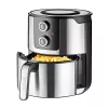 Unold 58655 gruzdintuvė Double 5 L 1400 W karšto oro gruzdintuvė Juoda, Nerūdijantis plienas