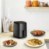 Karšto oro gruzdintuvas Tefal Easy Fry EY145810 — 3 L talpa, 1300 W, liečiamasis valdymas, LCD ekranas, juodas