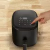 Karšto oro gruzdintuvas Tefal Easy Fry EY145810 — 3 L talpa, 1300 W, liečiamasis valdymas, LCD ekranas, juodas