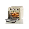 Ariete 4632 Oro gruzdintuvė ir orkaitė Vintage, 1400W, 2in1, Talpa 16L, Priedai, Laikmatis 60 min., Dvigubas stiklas, Smėlio spalvos