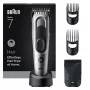 Braun HC7590 plaukų kirpimo mašinėlės / kirpėjas Juoda, Sidabrinė 17 Nikelio-metalo hidrido (NiMH)