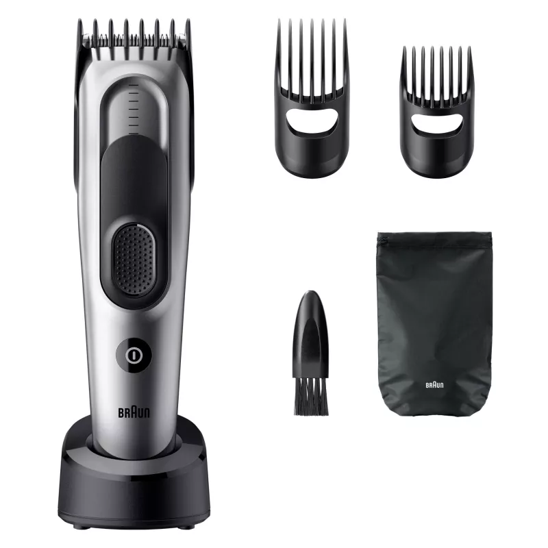 Braun HC7590 plaukų kirpimo mašinėlės / kirpėjas Juoda, Sidabrinė 17 Nikelio-metalo hidrido (NiMH)