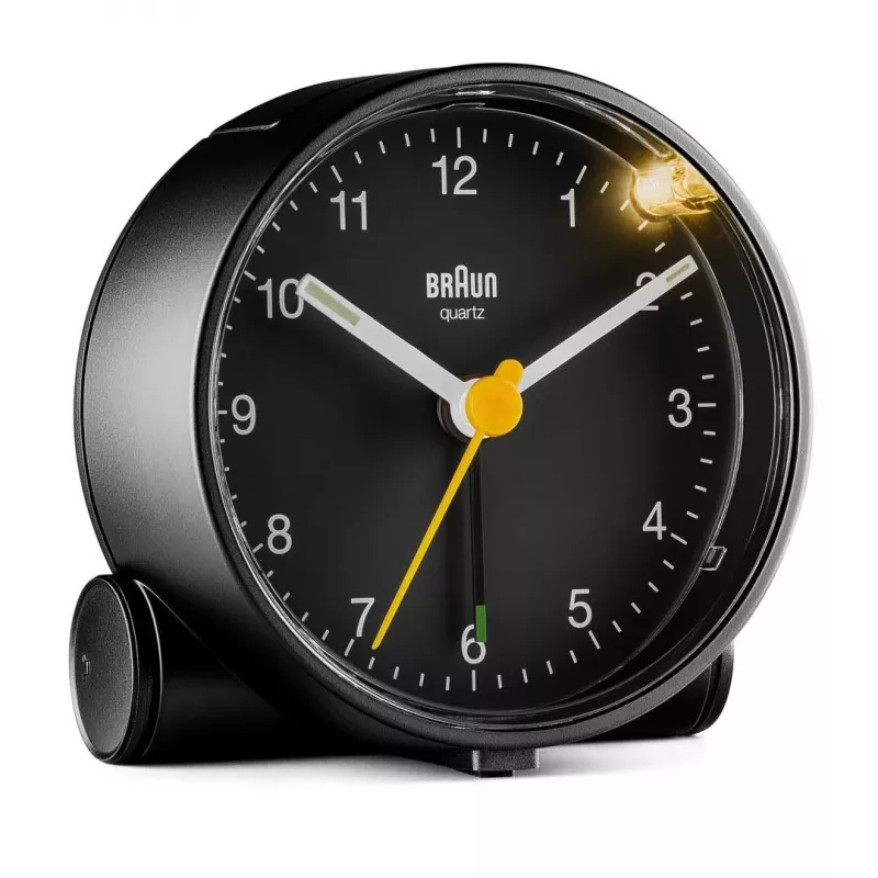 Braun BC01B kvarcinis žadintuvas, juodas