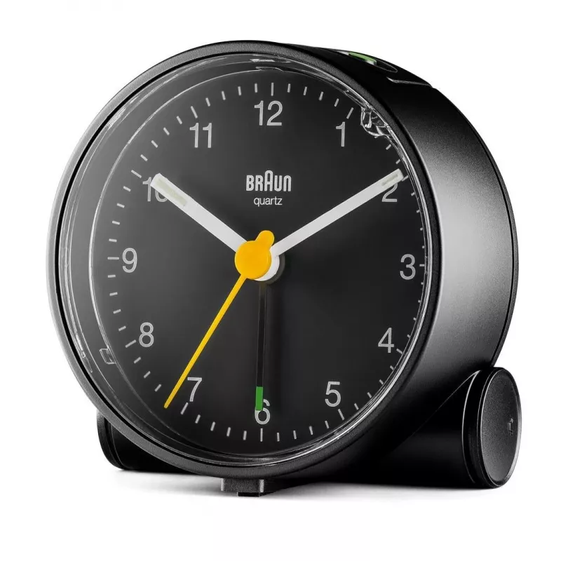 Braun BC01B kvarcinis žadintuvas, juodas