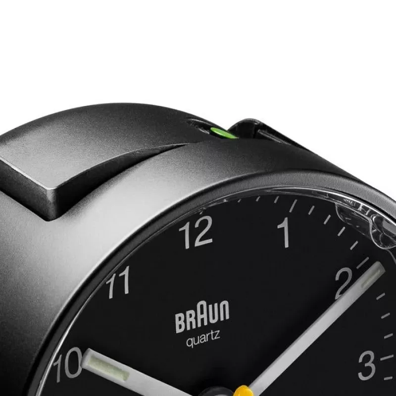 Braun BC01B kvarcinis žadintuvas, juodas