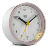 Braun BC12 kvarcinis žadintuvas, rožinis, baltas
