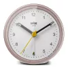 Braun BC12 kvarcinis žadintuvas, rožinis, baltas
