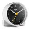 Braun BC01WB kvarcinis žadintuvas, juodas, baltas