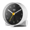Braun BC01WB kvarcinis žadintuvas, juodas, baltas