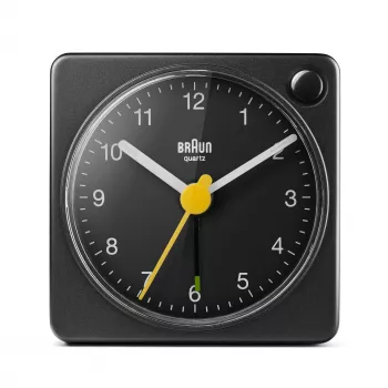 Braun BC02XB žadintuvas Kvarcinis žadintuvas Juodas
