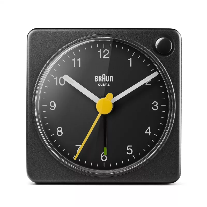 Braun BC02XB žadintuvas Kvarcinis žadintuvas Juodas
