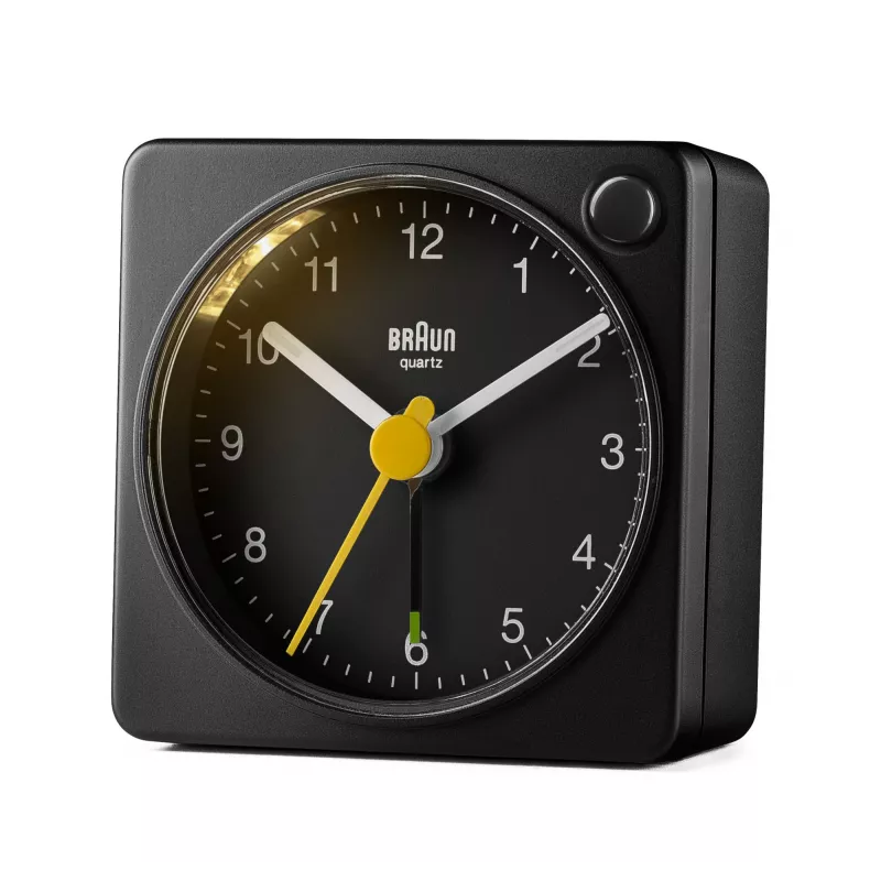 Braun BC02XB žadintuvas Kvarcinis žadintuvas Juodas