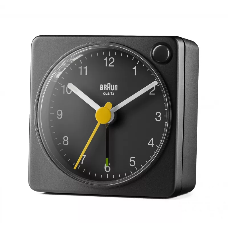 Braun BC02XB žadintuvas Kvarcinis žadintuvas Juodas