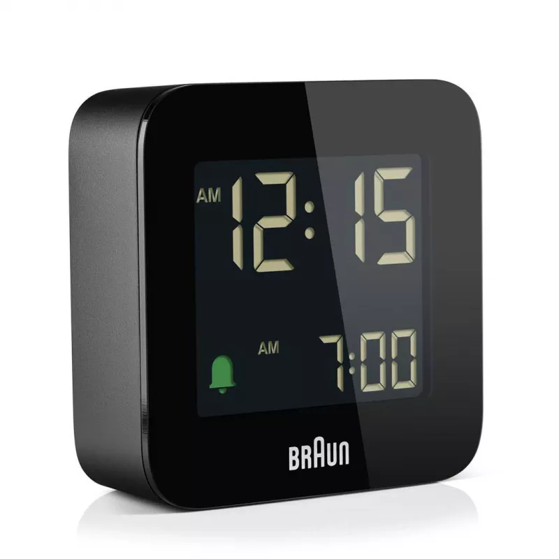 Braun BC08 skaitmeninis žadintuvas, juodas
