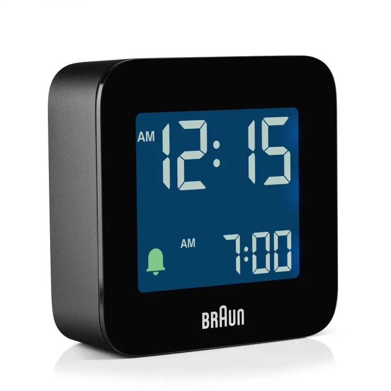 Braun BC08 skaitmeninis žadintuvas, juodas