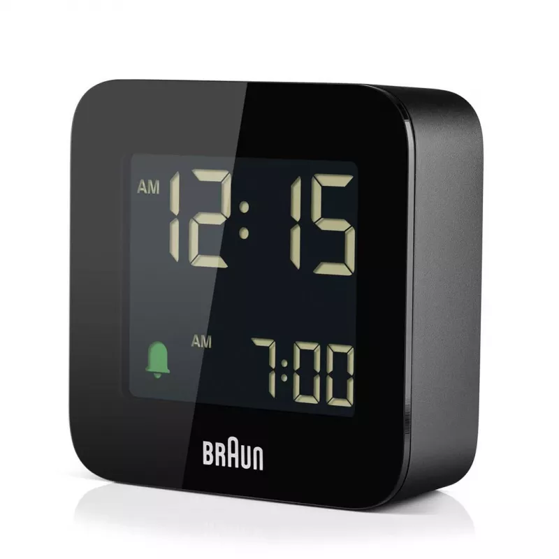 Braun BC08 skaitmeninis žadintuvas, juodas