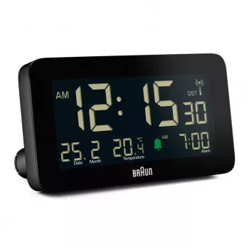 Braun BC10 skaitmeninis žadintuvas, juodas
