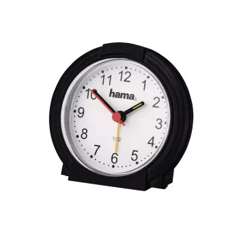 Analoginis laikrodis Hama Classic Juoda White