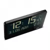 Braun BC14B-DCF sieninis/stalinis laikrodis Radijo bangomis valdomas laikrodis Stačiakampis Juoda