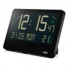 Braun BC14B-DCF sieninis/stalinis laikrodis Radijo bangomis valdomas laikrodis Stačiakampis Juoda