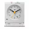 Braun BC05W sieninis/stalinis laikrodis Analginis laikrodis Stačiakampis Baltas