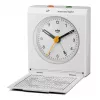 Braun BC05W sieninis/stalinis laikrodis Analginis laikrodis Stačiakampis Baltas