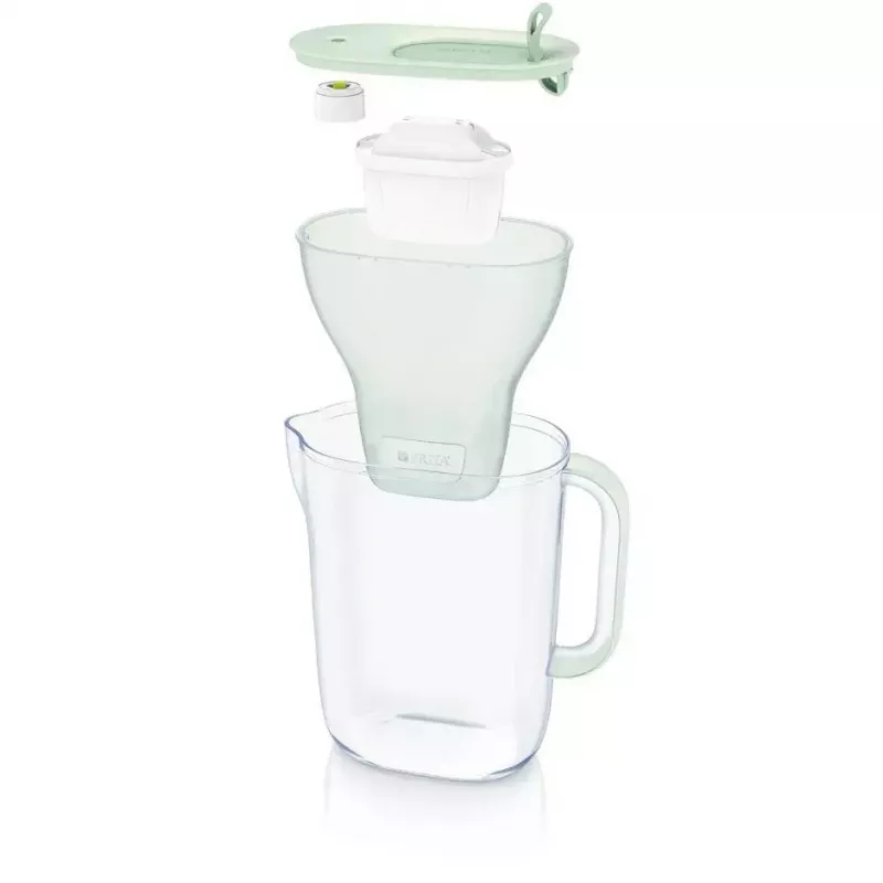 Vandens filtro ąsotis Brita 1052237 2,4 L žalias permatomas