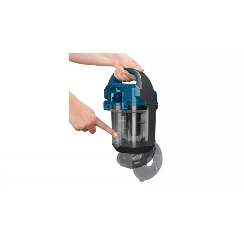 Cilindrinis dulkių siurblys Bosch BGS05A220 700 W be maišelio 1,5 l, teleskopinis nerūdijančio plieno vamzdis, plaunamas EPA filtras