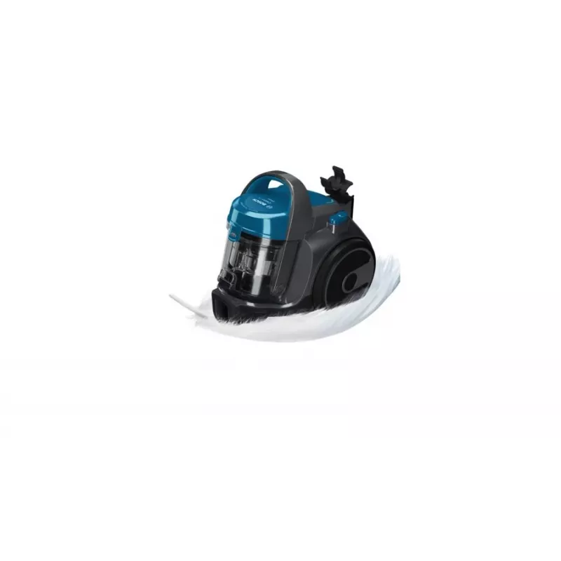 Cilindrinis dulkių siurblys Bosch BGS05A220 700 W be maišelio 1,5 l, teleskopinis nerūdijančio plieno vamzdis, plaunamas EPA filtras