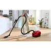 Drum vacuum Bosch Serie 4 BGD38RD1H, 600 W, 4 L dulkių maišelis, sausas valymas, raudona