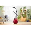 Drum vacuum Bosch Serie 4 BGD38RD1H, 600 W, 4 L dulkių maišelis, sausas valymas, raudona