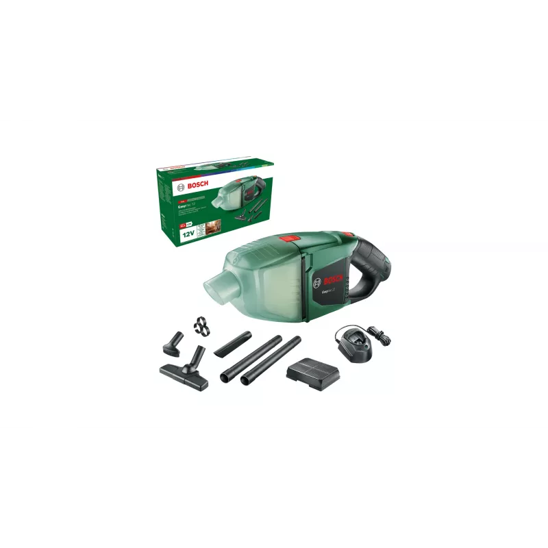 Bosch EasyVac 12 2-in-1 stick vacuum Dry Bagless Juoda, Green 2.5 Ah