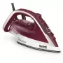 Tefal Ultimate Pure FV6810 garo lygintuvas 2800 W raudona, sidabrinė