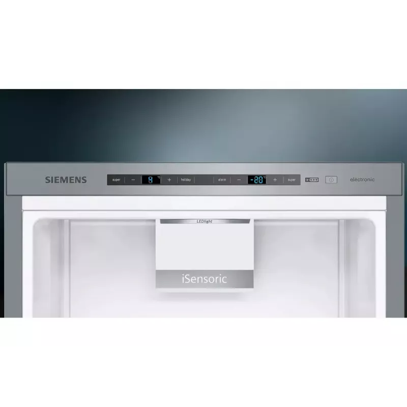 Siemens iQ500 KG39E8IBA šaldytuvas-šaldiklis Pastatomas 343 L Nerūdijantis plienas