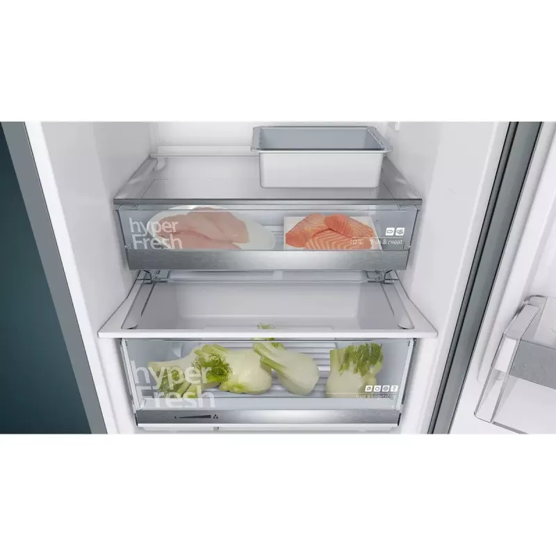Siemens iQ500 KG39E8IBA šaldytuvas-šaldiklis Pastatomas 343 L Nerūdijantis plienas