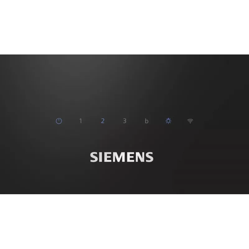 Siemens iQ300 LC87KFN60 gartraukis, sieninis, juodas, 427 m³/h