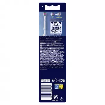 Dantų šepetėlių galvutės Oral-B 860960 4 vnt., baltos keičiamos galvutės