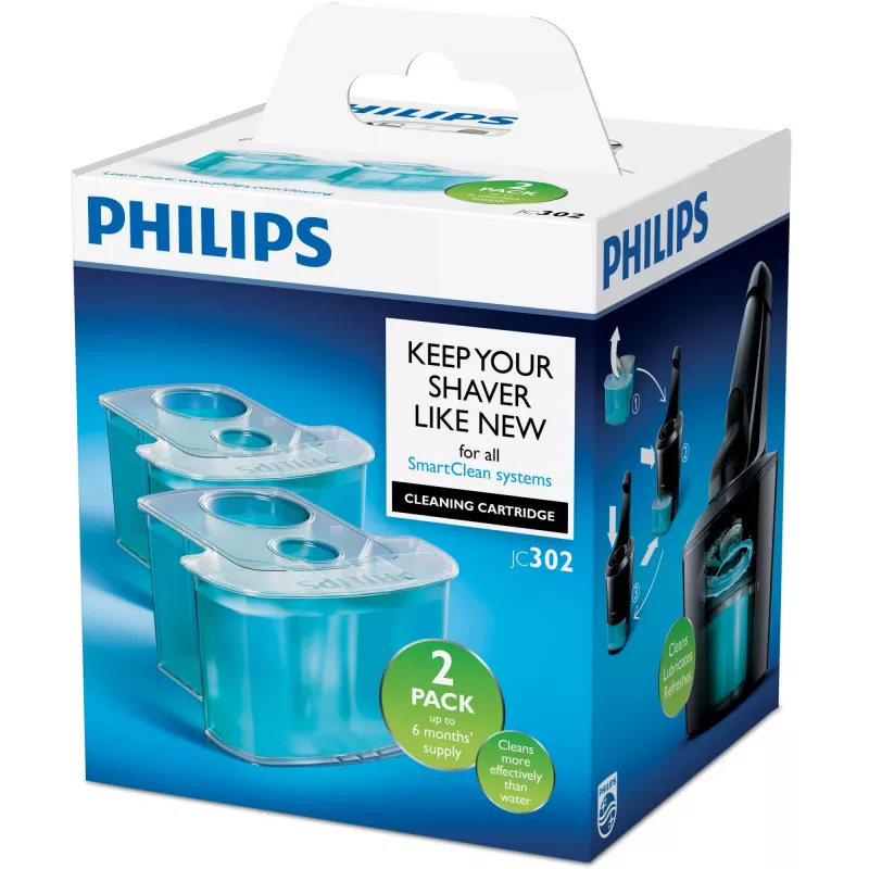 Valymo kasetė Philips JC302/50 2 vnt. pakuotė Dvigubo filtro sistema