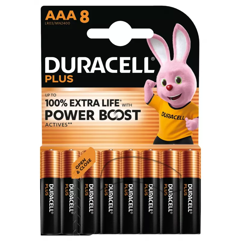 Duracell Plus vienkartinė baterija AAA Šarminė