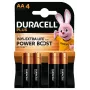Duracell Plus AA šarminės vienkartinės baterijos, 1,5 V, 4 vnt., 50 mm