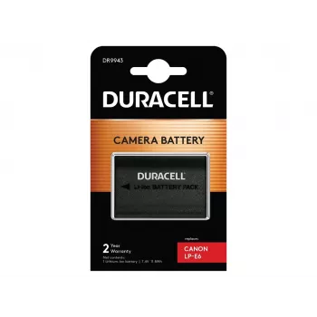 Kameros baterija Duracell DR9943 LP-E6 1600mAh Li-Ion