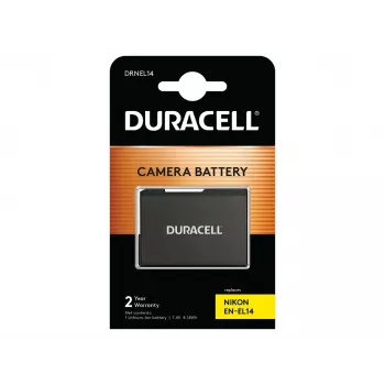 Duracell fotoaparato baterija – pakeičia Nikon EN-EL14 bateriją, 1100 mAh, 7,4 V, ličio jonų (Li-Ion)