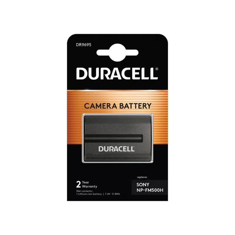 Fotoaparato baterija Duracell DR9695, pakeičia Sony NP-FM500H, 1600 mAh