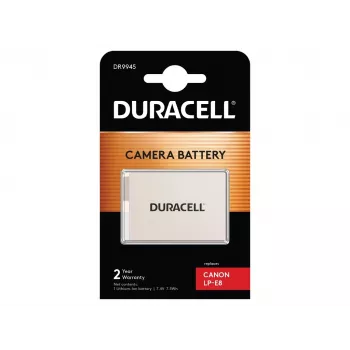Duracell fotoaparato baterija – pakeičia Canon LP-E8 bateriją, 1020 mAh, 7,4 V, ličio jonų (Li-Ion)