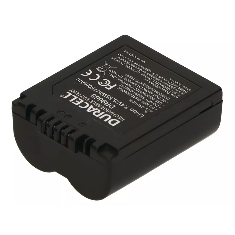 Kameros baterija Duracell DR9668, ličio jonų, 750 mAh, 35x44x18 mm